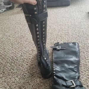 Mossimo Supply Co. Shoes - Black Boots Mossimo Supply Co. Shoes - Black Boots